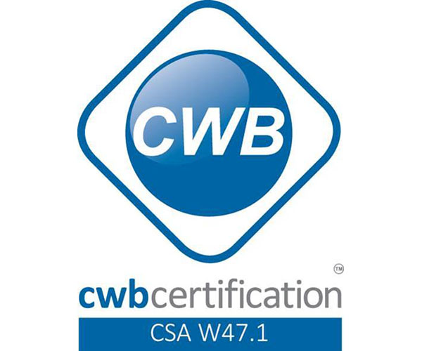 CWA Certification - CSA W47.1
